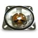 8 Ohm 2-1/2 inch 65mm, Square Speaker, Poly Weather Resistant Cone