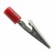 60 CLIP Red Phone Tip Alligator Steel Clip Acetate Handle - 10 Amp 60HPR