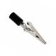 60 CLIP Black Alligator Steel Clip Acetate Handle & Screw - 10 Amp 60HS