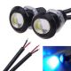 1EA, 12VDC LED BRIGHT BLUE FLASHING STROBE OR CONTINUOUS ON, PANEL LAMP LIGHT, 10W, 12VDC 80ma