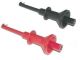 Mueller Black & Red Set, Hook Clips, Screw on, for Oldaker and Mueller Test Leads 497-3, BU-00207-0, BU-00207-2