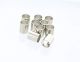 100pk F Connector Ferrule 1/4 inch, RG59, 7mm diameter x 7mm length