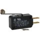 MICRO SWITCH, 11A 125V, (ON) - ON, Momentary(), SPDT, 3/16 inch QUICK SLIDE SPADE TERMINALS, ROLLER LEVER, V7-2B17D8-207MX,