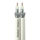 RG-6 DUAL WHITE COAXIAL  CABLE PERFECT VISION RG6