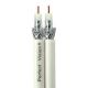 RG-6 DUAL WHITE COAXIAL CABLE PERFECT VISION RG6