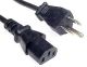 AC CORD 25FT EIA IEC Power Cord