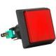 Square Large Display Switch Red Momentary Normally Open or Closed
