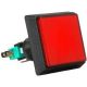 Square Large Display Switch Red Momentary Normally Open or Closed
