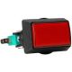 Rectangle Display Switch Red Momentary Normally Open or Closed