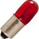 313R LAMP 28V .17A T-3 1/4 MINIATURE BAYONET RED M6363/9-2R