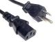 18/3 6 FT IEC POWER CABLE CORD 18GA IEC-320