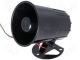 4 inch BLACK ABS 12VDC SIREN