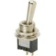 SPST MINI BODY REGULAR BAT SIZE TOGGLE SWITCH 6A 125V 3A 250VAC ON OFF MTS-1 MTS1