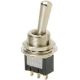 SPDT MINI BODY REGULAR BAT SIZE TOGGLE SWITCH 6A 125V 5A 250VAC ON ON ALCO MTG-106D MTG106D C&K 7101 MTS-1