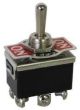 TOGGLE SWITCH 20A (ON) OFF (ON) DPDT Momentary()