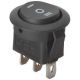 ROCKER SWITCH SPDT ON OFF ON 20A 12VDC 10A 125VAC FOR ROUND HOLE R13-112 IRS-101 IRS-1