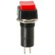 PUSH BUTTON SWITCH RED SQUARE PUSH ON PUSH OFF 3A 125VAC 1A 250VAC PBS-12