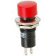 MOMENTARY PUSH BUTTON SWITCH 3A 125VAC 1A 250VAC RED NORMALLY OPEN PBS-16