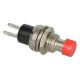 MOMENTARY MINI PUSH BUTTON NORMALLY OPEN SWITCH 3A 125VAC 1A 250VAC RED
