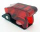 AIRCRAFT TYPE SWITCH COVER CLEAR RED