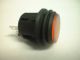 AMBER PUSH BUTTON PUSH ON PUSH OFF SWITCH 115VAC 6A Lighted