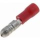 100PK Male Bullet: 22-16 AWG, 0.156