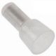 100PK Close End Connector: 22-18 AWG, nylon