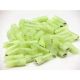 100PK Fully Insulated Female Quick Slide: 12-10 AWG, 0.25 inch X 0.03 inch mating tab, nylon, yellow