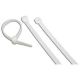 1000PK Regular Wire Tie: NATURAL, 5 5/8 inch X .10 inch