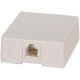 RJ12 SURFACE MOUNT JACK