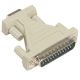 DB9F to DB25M CHANGER ADAPTER