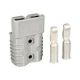 ANDERSON POWER POLE SB175 CONNECTOR GREY 175 AMPS 1/0 AWG HOUSING AND 2 CONTACTS SB175 SMH