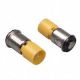 394 YELLOW LED TYPE LAMP 12VDC T-1 3/4 SINGAL CONTACT MIDGET FLANGED 330 382