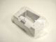 WHITE LOW PROFILE SINGLE GANG BOX,  1-1/4 Inch Depth 1801w-lb