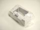 WHITE HIGH PROFILE SINGLE GANG BOX, 2 inch Depth