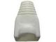 SNAGLESS CAT5 CAT6 RUBBER BOOTS FOR RJ45 PLUG WHITE 100 PACK