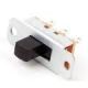 SWITCHCRAFT SPDT 3A 125VAC MOMENTARY SLIDE SWITCH, Weed Eater Switch