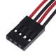 4 PIN Female to Female Dupont / Arduino Jumper Connector 24-26ga WIRE Pigtail, Prototype Breadboard , 10 Inches long