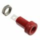 E.F. JOHNSON RED BANANA JACK PANEL MOUNT 274-725