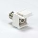 F TYPE F/F KEYSTONE WALL PLATE SNAP-IN MODULES WHITE F81