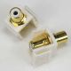 RCA F/F Keystone Module White Insert