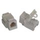 CAT3 RJ12 RJ11 TELEPHONE KEYSTONE JACK WHITE