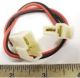 MULTI PIN CONNECTOR 2 PIN Large, w/Lock FLAT TERMINALS