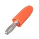 E.F. JOHNSON ORANGE BANANA PLUG CABLE END