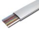10 CONDUCTOR FLAT TELEPHONE WIRE 500 ft BULK SILVER PHONE
