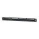 CAT6 CAT5e PATCH PANEL 24 PORT 1U RACKMOUNT 19 Inch