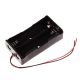 BATTERY HOLDER, 2 Cells for 18650, 17650 Lithium Ion CELL, 6 Inch Leads