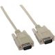 DB9 MALE / MALE SERIAL CABLE 6 ft