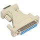 DB9 MALE / DB25 FEMALE SERIAL PORT ADAPTER DB9M TO DB25F