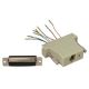 MODULAR ADAPTER DB25 F TO RJ45 TELCO ADAPTER